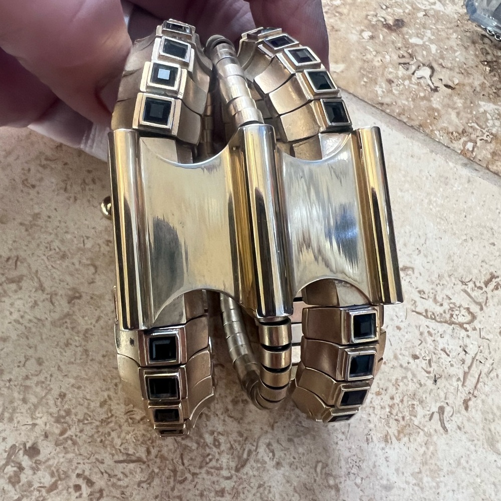 ETRO vintage 1980’s pin-hinge bracelet - Picture 10 of 10